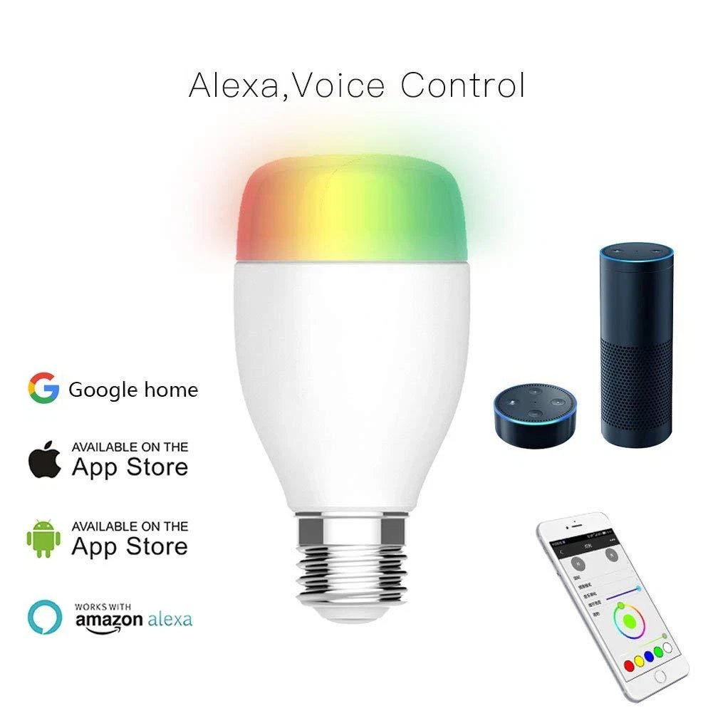 Joso E27 Wifi Smart Bulb Voice Remote Control w eFamilyCloud