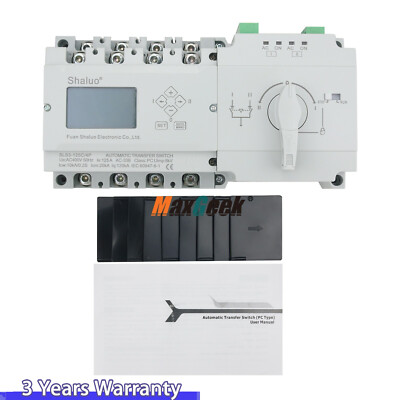 Maxgeek SLS3-125C/4P ATS Controller Generator Automatic Transfer Switch PC Type