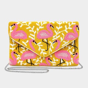 flamingo clutch