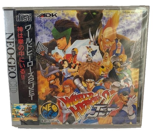 Neo Geo CD Spiel - World Heroes Perfect JAP mit OVP NEUWERTIG | eBay