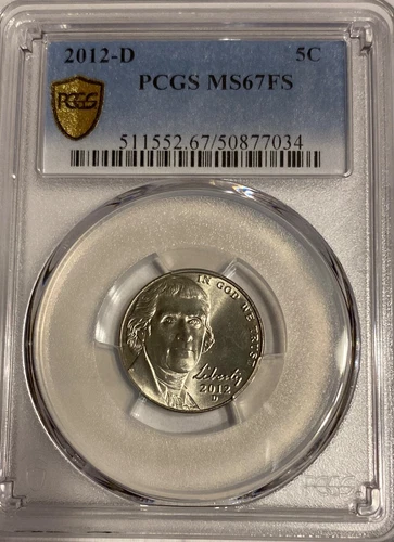 2012-D Jefferson Nickel — photo from another recent sale