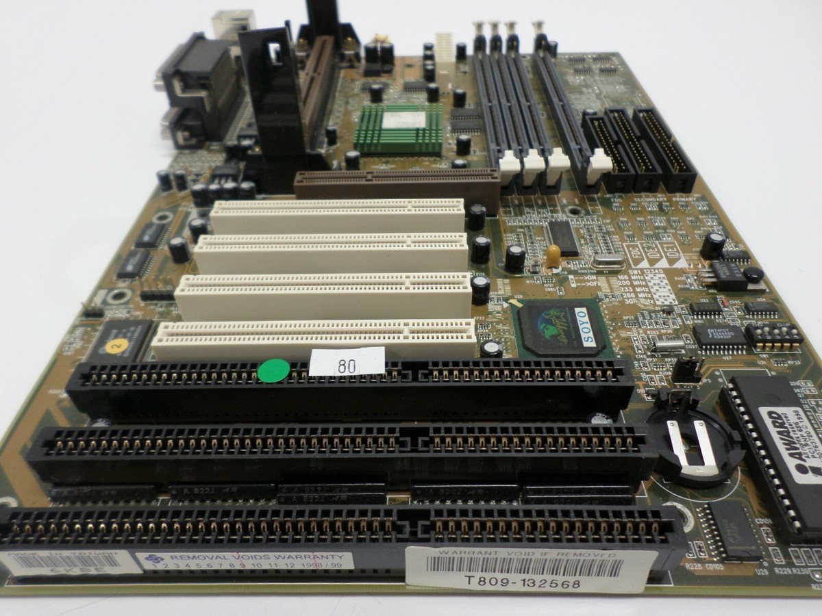 Soyo SY-6KB Intel 440LX Slot1 Vintage Motherboard | eBay Soyo SY-6KB Intel 440LX Slot1 Vintage Motherboard | eBay
