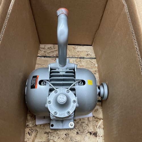 Gast, Vacuum Pump, Model 2565V2A, Serial 1221016071. New In Box With