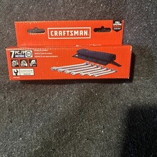 CRAFTSMAN CMMT21086 7PC 12PT COMBINATION WRENCH SET WITH POUCH (METRIC) - NEW $5