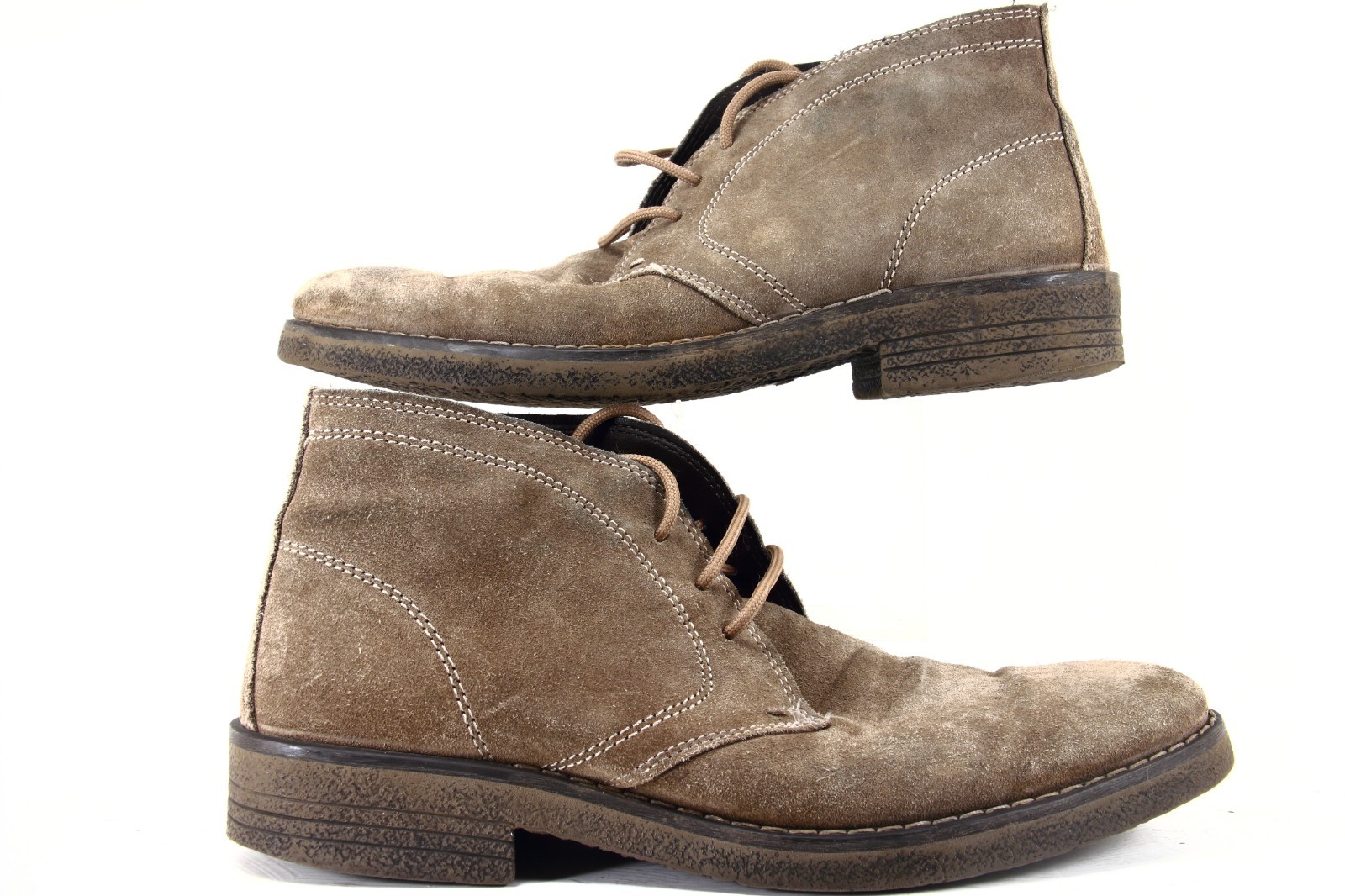 1901 Mens Chukka Ankle Boots Suede Leather Dress Dese… Gem