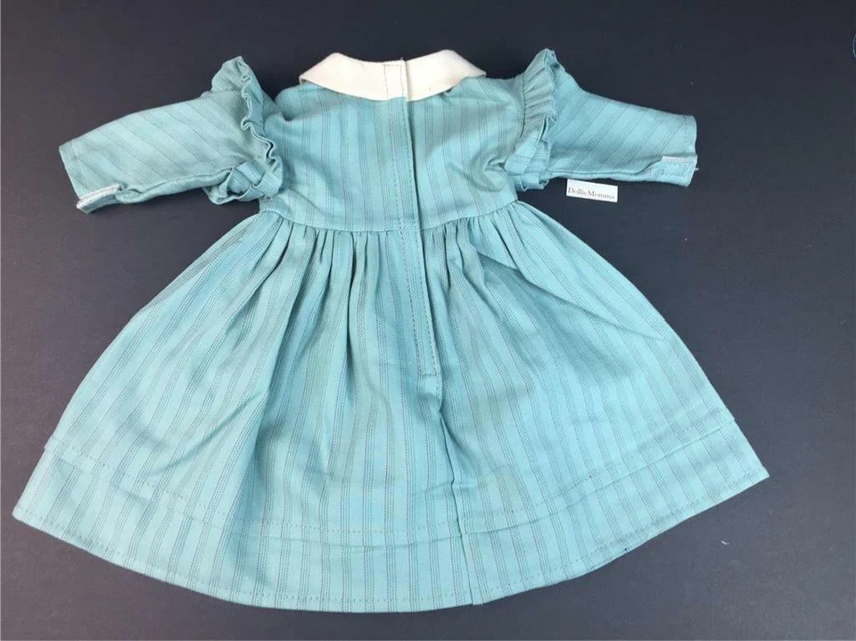 American Girl Kirsten Green Work Dress Pleasant Company 94~Retired~adult owned - Image 3 of 4