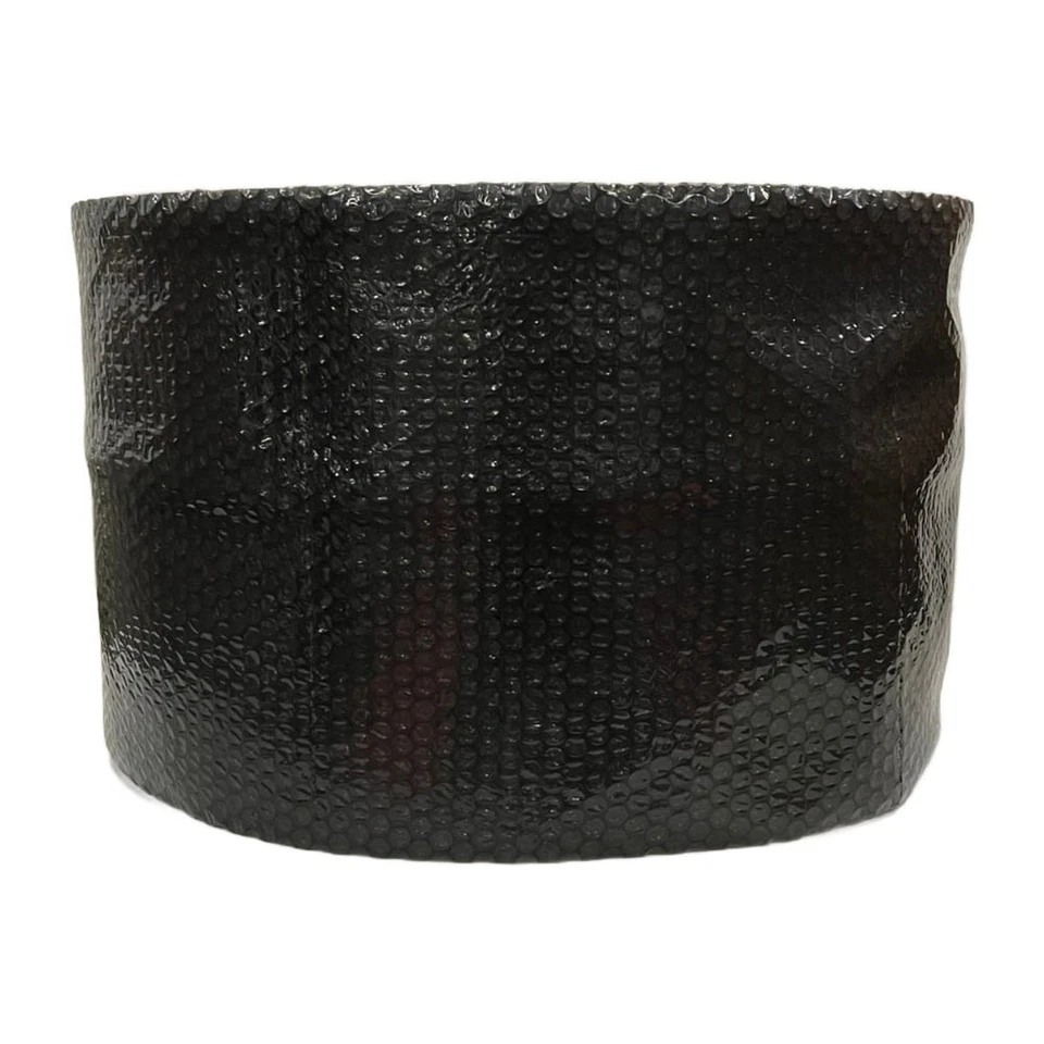 3/16" Small Bubble Cushioning Wrap Black Roll 2100' x 12" Wide 2100FT Perf 12" - Image 2 of 3