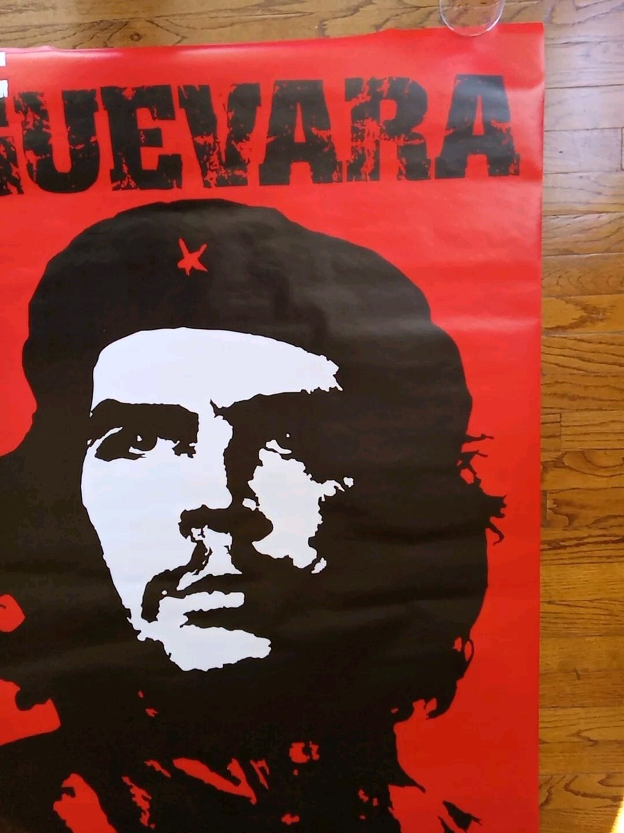 Vintage Subway Size Poster Che Guevara Political Military Leader