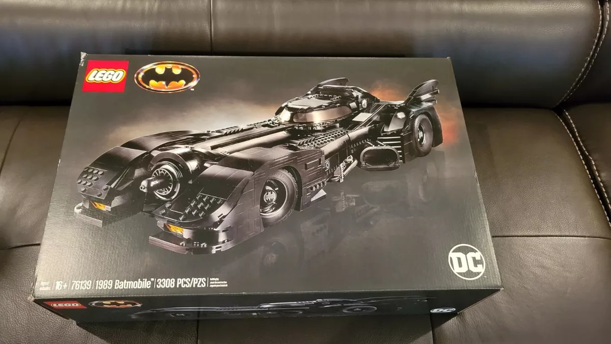 LEGO DC Batman 1989 Batmobile Building Kit | 3,306 Pieces | Iconic Car from  1989 Batman Movie