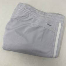 Adidas Women's XL Aeroready Pacer 3S Knit Dash Grey Training Shorts NWT