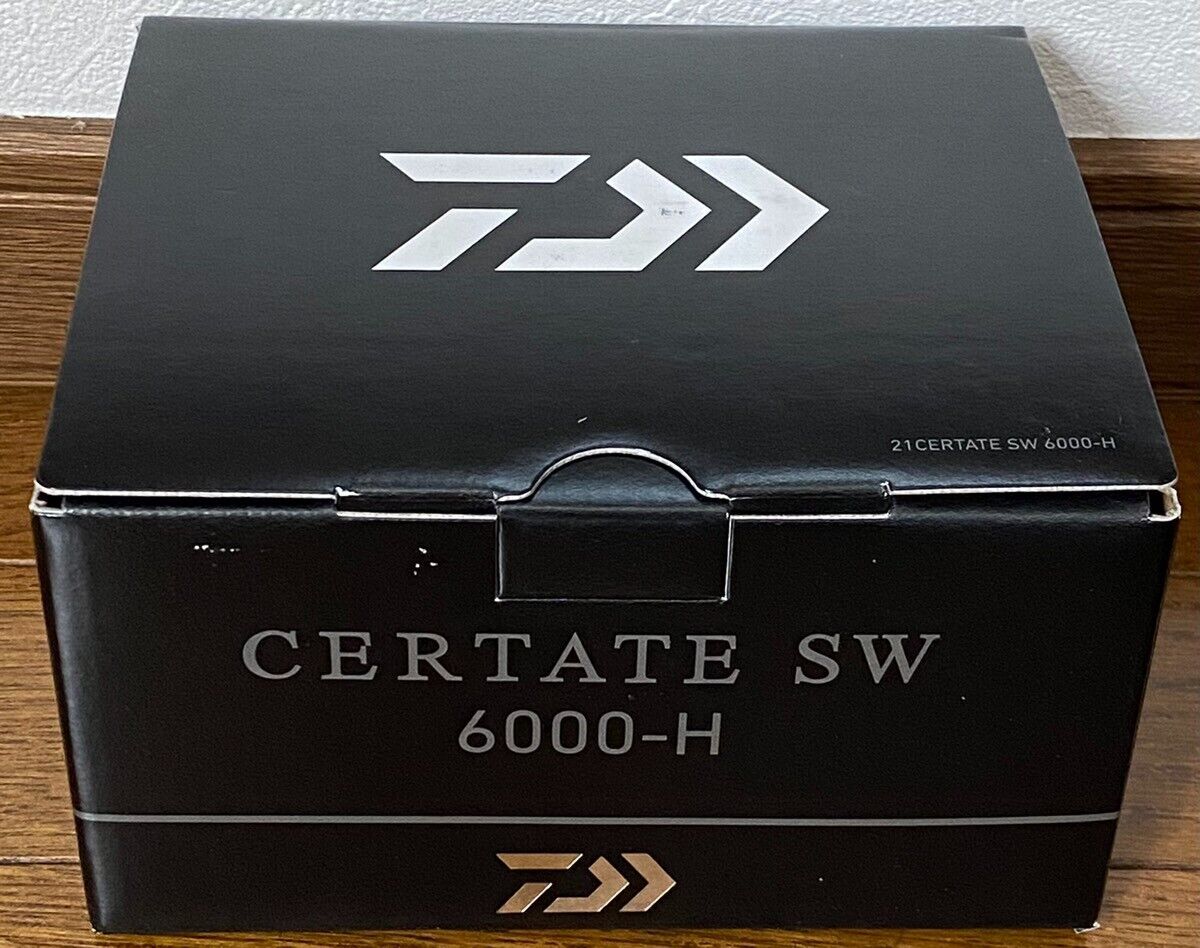 Daiwa Spinning Reel 21 CERTATE SW 6000-H 5.7:1 Fishing Reel IN BOX