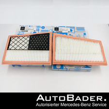 2x ORIGINAL Mercedes Benz Luftfilter Filter W203 W204 W211 W221 280-350CDI OM642