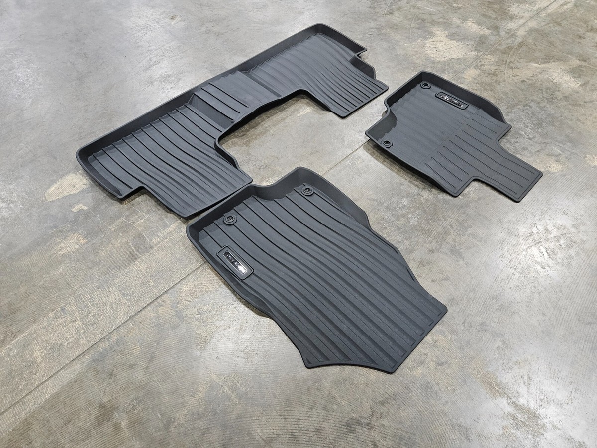 Genuine OEM Acura 08P17-TJB-210A All Season Floor Mat Set Black
