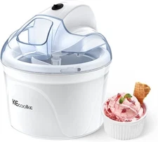 Ice Cream Maker Electric Machine Soft Serve Homemade1.5 Quart Frozen Yogurt 
