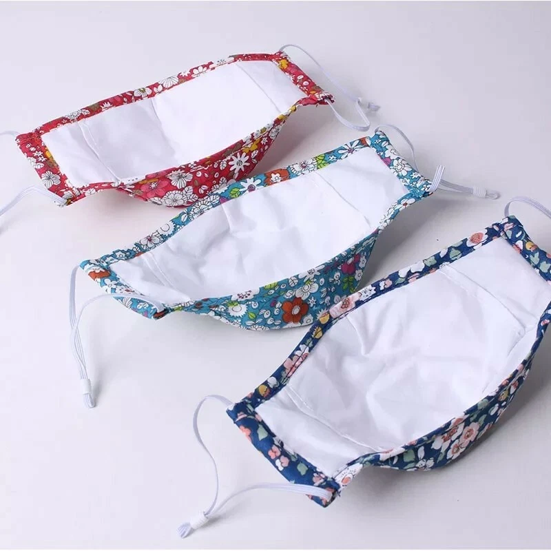 Face Mask Washable Adjustable Adult Mouth Covering Face Mask & Lanyard - Image 3 of 4