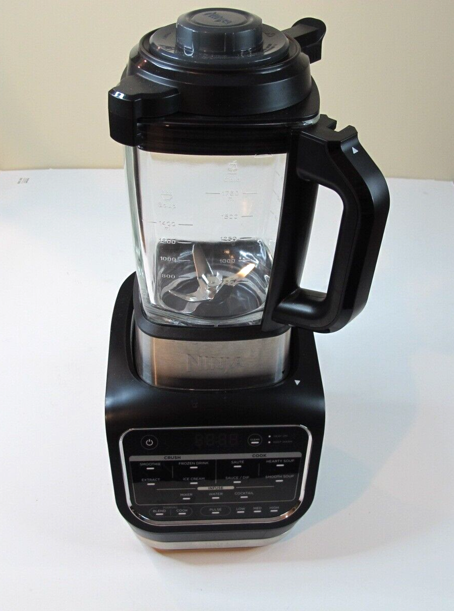 Ninja Foodi Cold & Hot Blender HB152 HeatiQ Blender 64 oz, Black eBay
