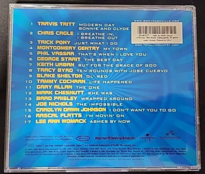 Totally Country, Vol. 2 by Various Artists (CD, Oct-2002, Sony