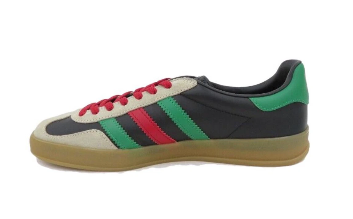 adidas gazelle silver green womens Adidas Gazelle X Gucci – workshop main image 0