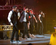 Carlos Pena Jr James Maslow Kendall Schmidt and Logan Henderson of- Old Photo