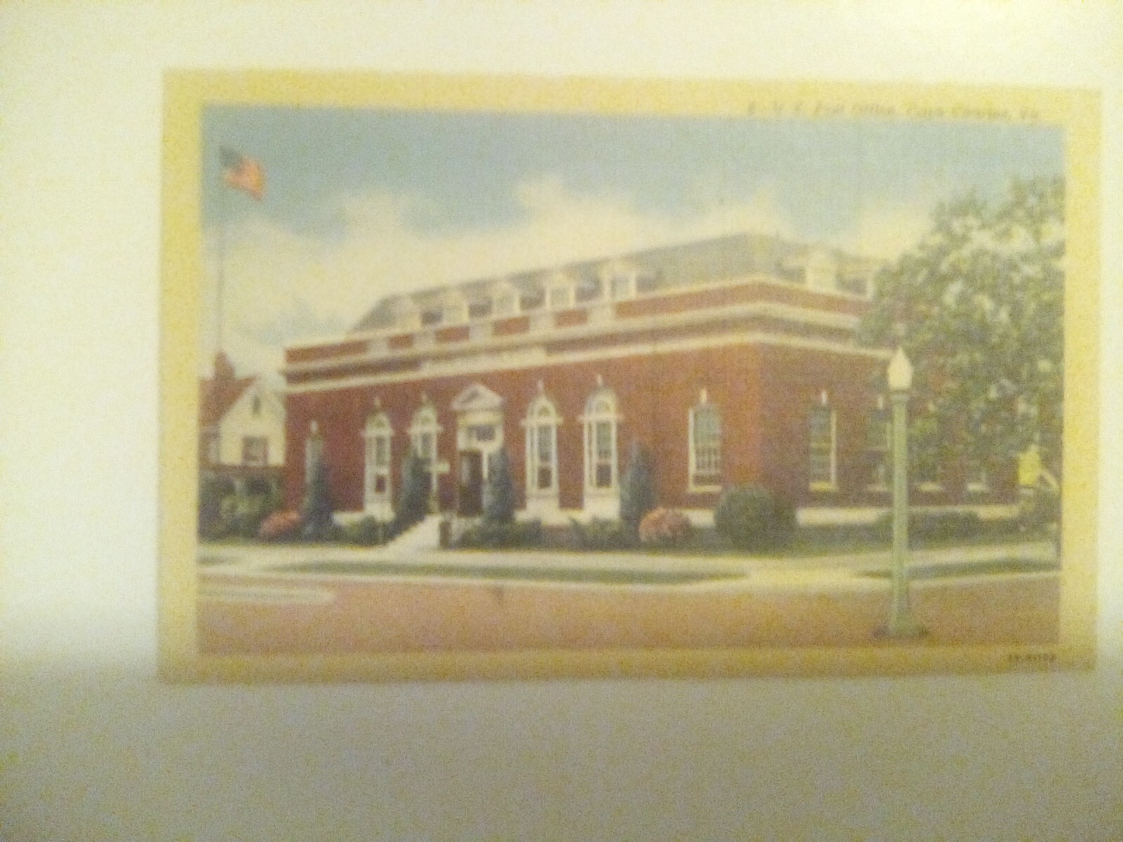US Post Office Cape Charles Virginia Postcard