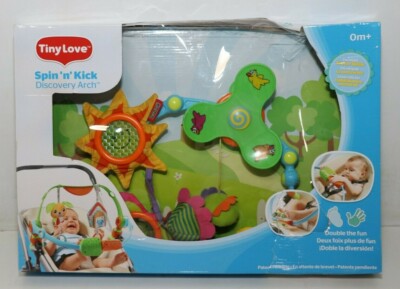 Tiny Love - Spielbogen Spin 'n Kick, doppelter Entdeckungsbogen/Rasselspielzeug