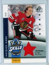  2020-21 SP Game Used '20 NHL All Star Skills Fabrics #ASVPK Patrick Kane JERSEY