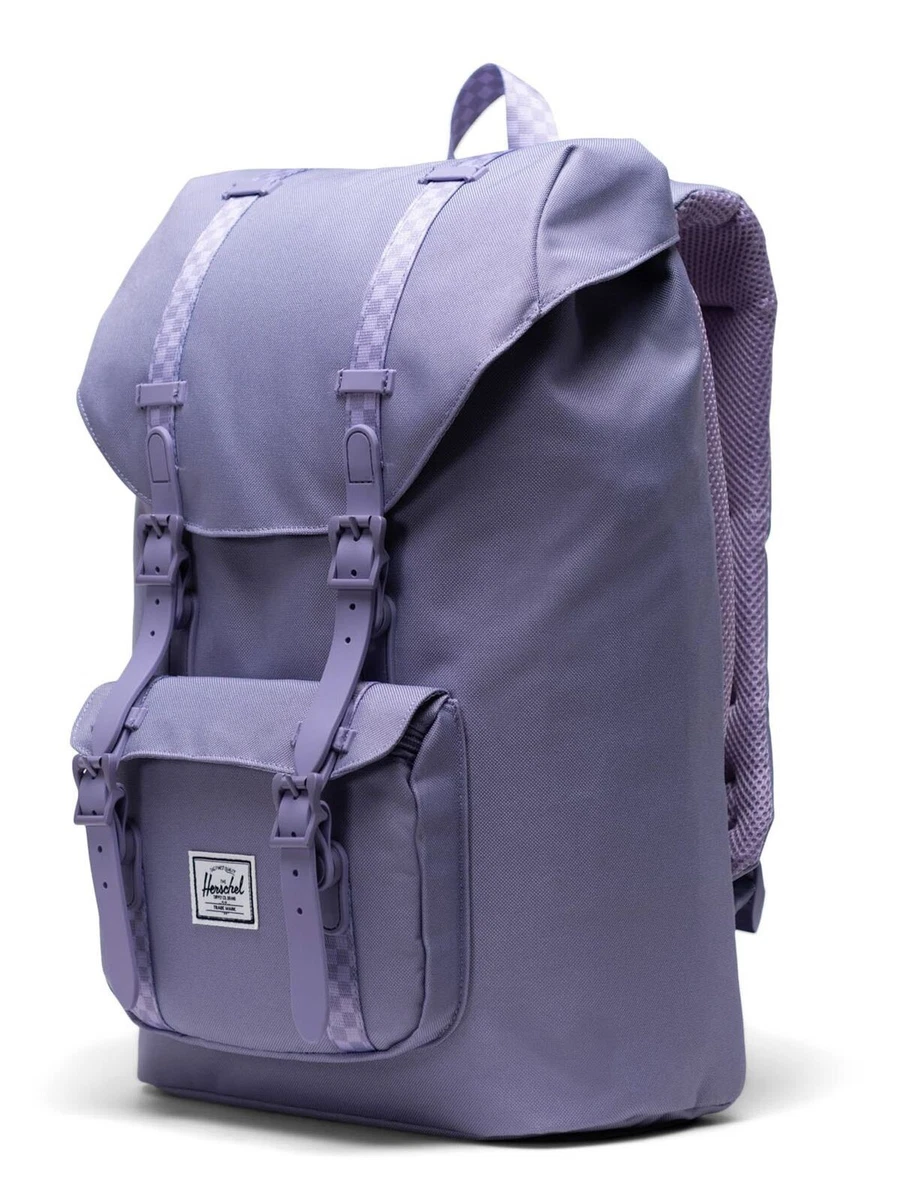 Herschel top purple backpack