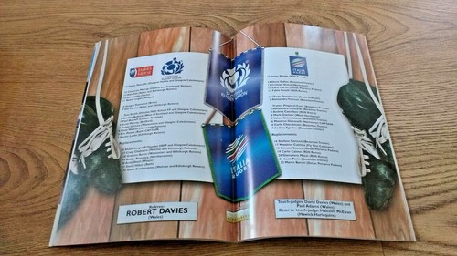 Scotland v Italy Rugby Union Programmes 1985 - 2011 - Picture 7 of 15