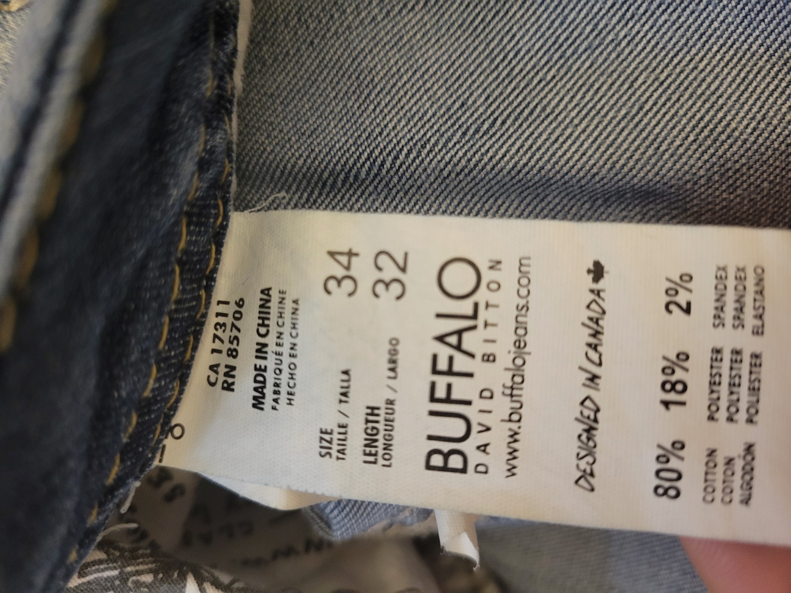 Buffalo David Bitton Driven X Basic Straight Stre… - image 10