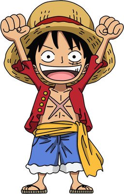 One Piece sticker weatherproof bumper vinyl decal