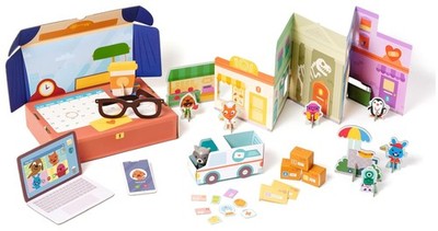 Sago Mini Big City Activity Box with Pretend Play Toys & Collectible Toy Figure
