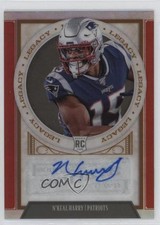2019 Chronicles Legacy Update Rookies Red Signatures 25/35 N'Keal Harry Auto 0c2