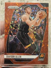 2024-25 Panini Prizm Grayson Allen #72 Fast Break Red Prizm FOTL/100
