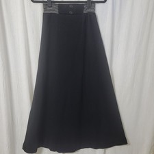 Vintage Long Maxi Skirt Academia Mod Modest Teacher Core Preppy Read Description