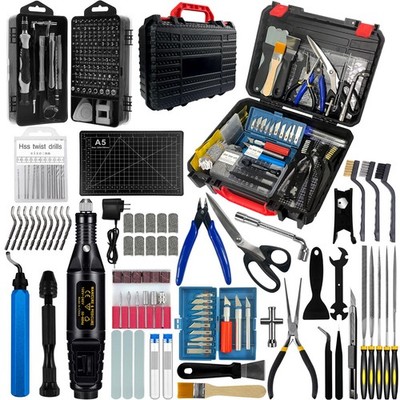 221Pcs 3D Printer Tool Kit, 3D Printer Accessories Bring Tool Box Includes De...