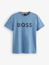 HUGO BOSS Mens Designer T-Shirt Short Sleeve Crew Neck Casual Tee Top – New