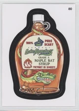 2016 MLB Wacky Packages Minor League Vermont Lake Monsters Maple Bat Syrup 9bp