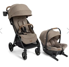 Joie Nutmeg Travel System with Mint Infant Seat 