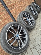 BMW 5 series 18" alloy wheels & tyres G30 G31 Msport G14 G15 G16 8 Style 662m