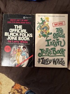 Larry Wilde 7  Book Joke Book Lot