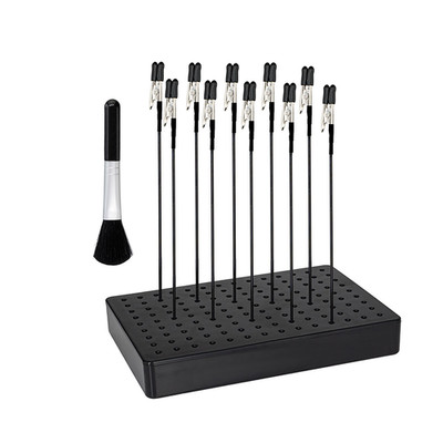 1 PCS Stand Model Painting Tool With 10 Painting Stand Alligator Clip Stick