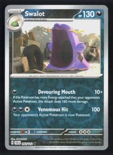 Pokemon Swalot Stellar Crown 092/142 Reverse Holo NM