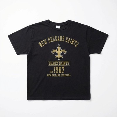 New Orleans Saints NFL Team Apparel T-Shirt Herren Geaux Football NFL S Schwarz