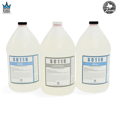 CLEAR EPOXY RESIN 3 GALLON KIT * UV RESISTANT * MARINE GRADE * NON-TOXIC * BOAT