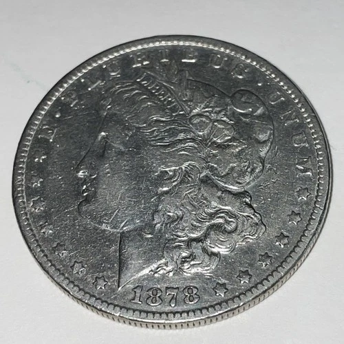 1878 S Morgan Silver Dollar About Uncirculated