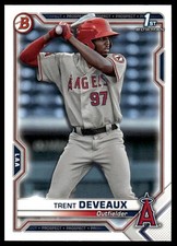 2021 Bowman #BP-94 Trent Deveaux Prospects