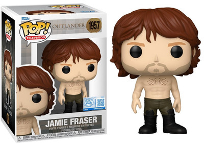 Funko Pop Jamie Fraser (Shirtless) #1957 Outlander Exclusive + Protector PRESALE