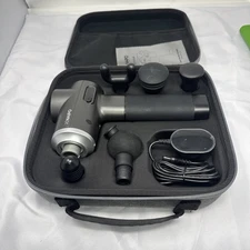 Naipo Deep Muscle Massage Gun 5 Heads Complete MGG-2103 Excellent Working Cond.
