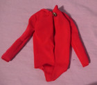 Vintage Barbie Clothes - MOD Era European Equestrian Barbie Red Tricot Blouse — photo 2