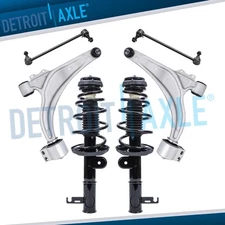 6pc Front Struts Lower Control Arms Sway Bar Links for 2012 - 2017 Buick Verano